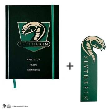 neuveden: Harry Potter Zápisník A5 + záložka - Zmijozel