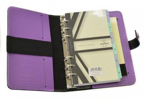 neuveden: Filofax The Original diář osobní - lila