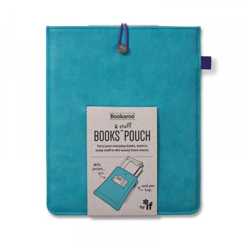 neuveden: Bookaroo Pouzdro na knihu, tablet - tyrkysové