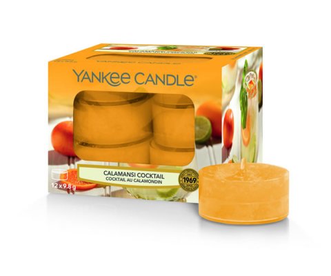 neuveden: YANKEE CANDLE Calamansi Cocktail svíčka 9,8g čajová 12ks