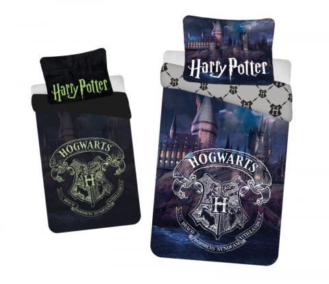 neuveden: Dětské povlečení - Harry Potter Bradavice se svítícím efektem