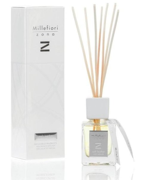 neuveden: Millefiori Zona Soft Leather / difuzér 100ml