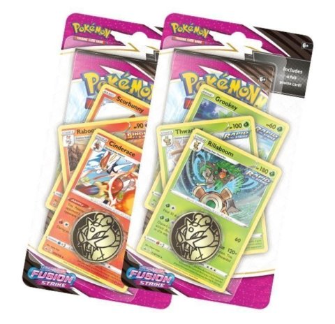neuveden: Pokémon TCG: Sword and Shield 08 Fusion Strike - Premium Checklane Blister