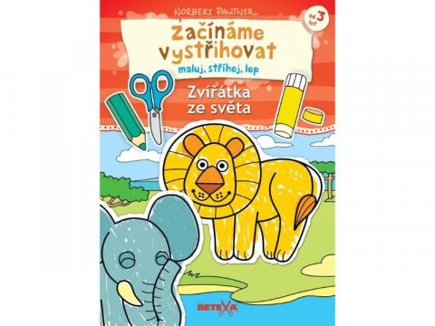 neuveden: Začínáme vystřihovat - Zvířátka ze světa