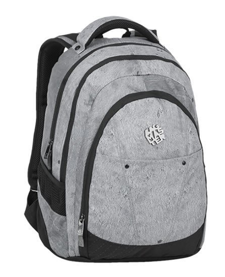 neuveden: Bagmaster Studentský batoh DIGITAL 9 F DARK GRAY/BLACK