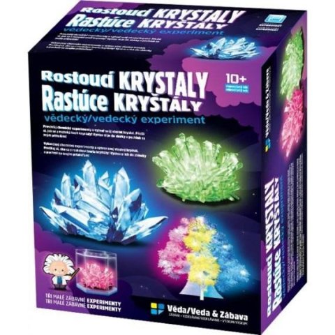 neuveden: Vědecké experimenty - Rostoucí krystaly
