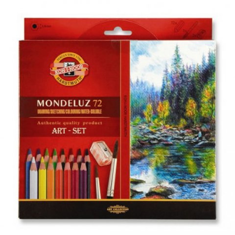 neuveden: Koh-i-noor pastelky MONDELUZ akvarelové kreslířská sada 72 ks neuveden: Koh-i-noor pastelky MONDELUZ akvarelové kreslířská sada 72 ks
