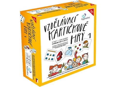neuveden: Pygmalino Vzdělávací kartičkové hry 1