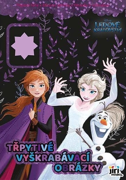 neuveden: Třpytivé vyškrabávací obrázky Ledové království