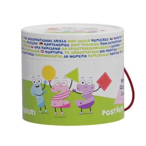 neuveden: Postřeh! Čísla, barvy, tvary - Karetní hra