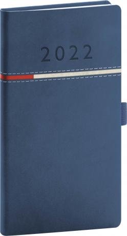 neuveden: Diář 2022: Tomy - modročervený/kapesní, 9 x 15,5 cm