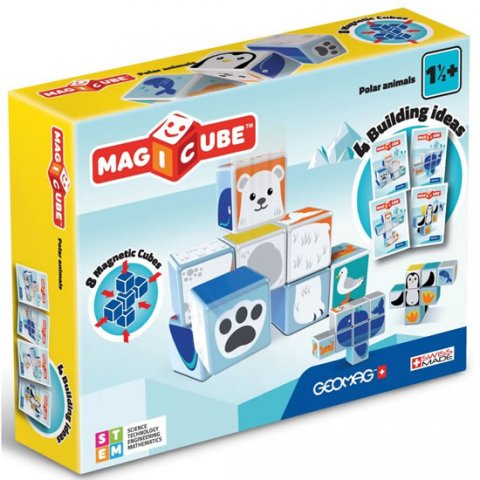 neuveden: Geomag Magicube - polární zvířátka