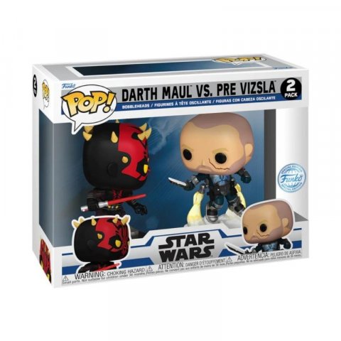 neuveden: Funko POP Star Wars: CW Duels- Maul/Vizsla 2PK