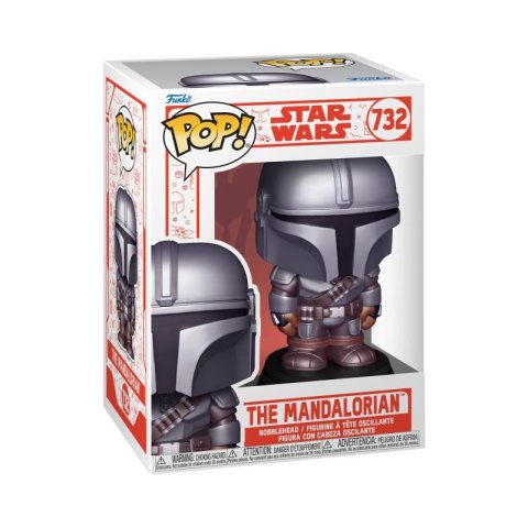 neuveden: Funko POP Star Wars: Mandalorian (Holiday)