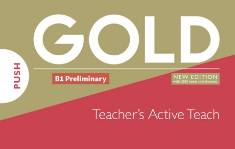 kolektiv autorů: Gold B1 Preliminary New Edition Teacher´s ActiveTeach USB