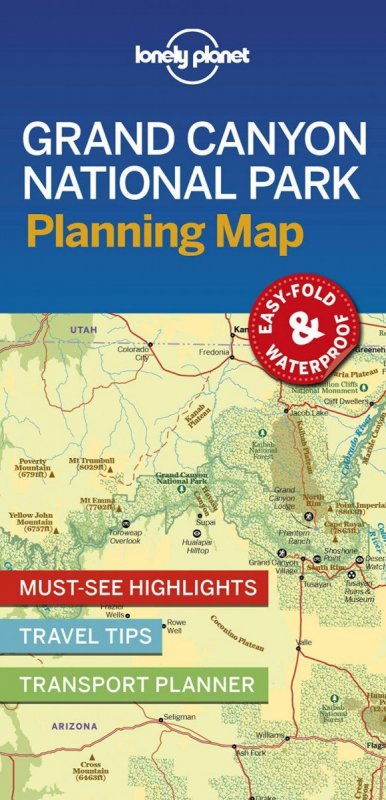 neuveden: WFLP Grand Canyon NP Planning Map 1st edition