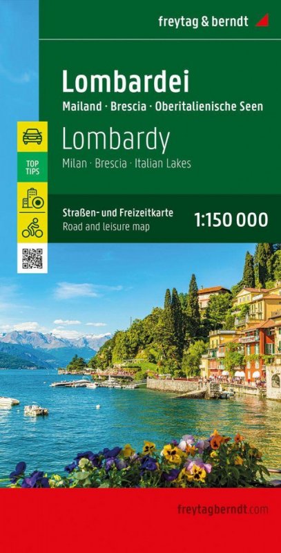 neuveden: Lombardie 1:150 000 / automapa