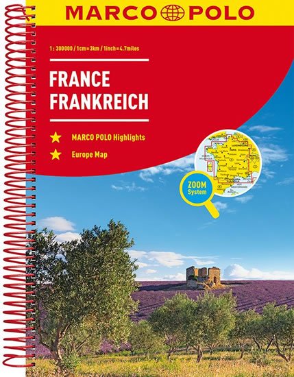 neuveden: Francie / atlas-spirála 1:300T                          MD