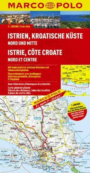 neuveden: Istrie,Chorvat. pobřeží - mapa1:200000 neuveden: Istrie,Chorvat. pobřeží - mapa1:200000