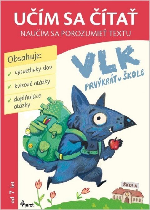 Šulc Petr: Vlk prvýkrát v škole - Učím sa čítať (slovensky)