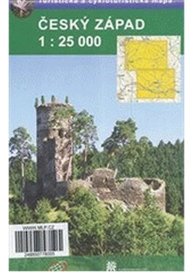 neuveden: Český západ 1:25T /50 Turistické mapy pro každého