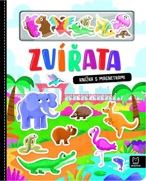 : Knížka s magnetkami Zvířata