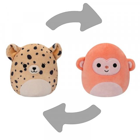 neuveden: Squishmallows 2v1 Gepard Lexie a opice Elton