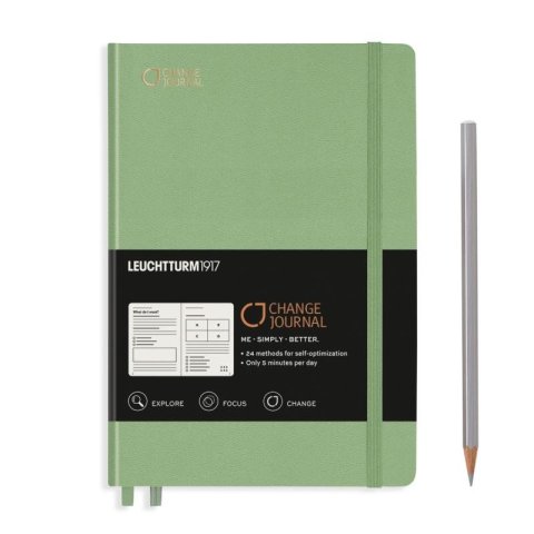 neuveden: Leuchtturm1917 Change Journal A5 Sage neuveden: Leuchtturm1917 Change Journal A5 Sage