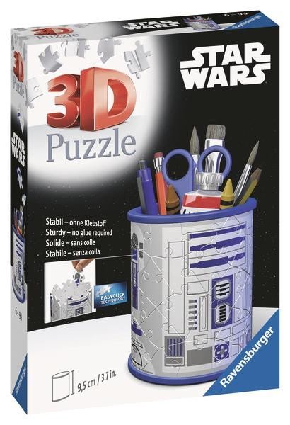 neuveden: 3D Puzzle: Stojan na tužky Star Wars 54 dílků