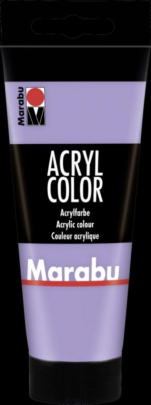 neuveden: Marabu Acryl Color akrylová barva - levandule 100 ml
