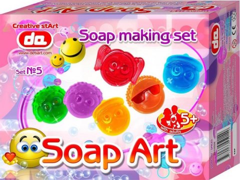 neuveden: PEXI SOAP ART Výroba mýdel - Smajlící
