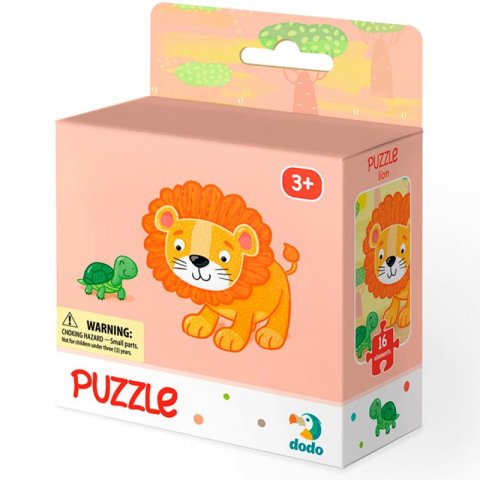 neuveden: Dodo Puzzle Lev 16 dílků neuveden: Dodo Puzzle Lev 16 dílků