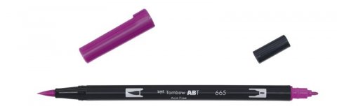 neuveden: Tombow Oboustranný štětcový fix ABT - purple