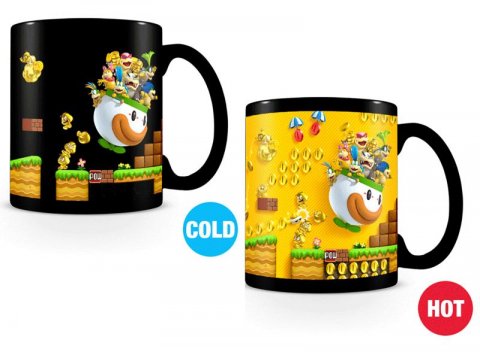 neuveden: Hrnek Super Mario - Gold coin rush 315 ml, měnící