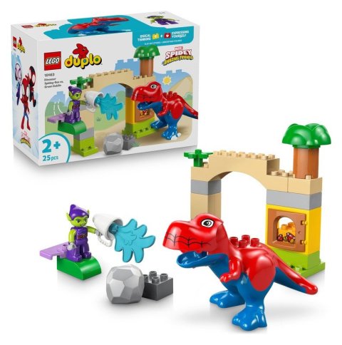 -: LEGO® DUPLO® 10463 Dinosaurus Spidey-Rex vs. Zelený goblin