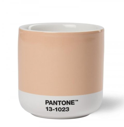 neuveden: Pantone Cortado Termohrnek - Peach Fuzz 13-1023 (Barva roku 2024)