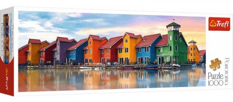 neuveden: Trefl Puzzle Groningen, Nizozemsko / 1000 dílků Panoramatické neuveden: Trefl Puzzle Groningen, Nizozemsko / 1000 dílků Panoramatické