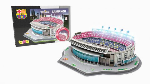 neuveden: Fotbalový stadion FC Barcelona Camp Nou - Nanostad LED