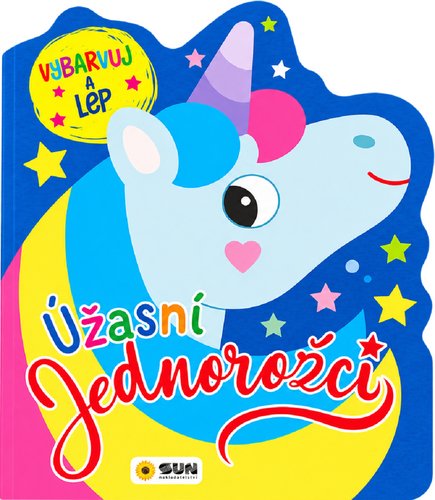 : Úžasní jednorožci - Vybarvuj a lep