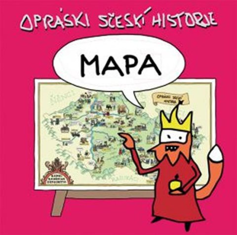 jaz: Opráski sčeskí historje - mapa