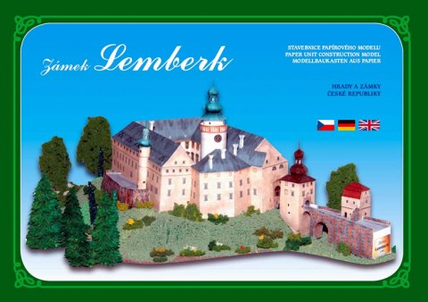 neuveden: Zámek Lemberk - Stavebnice papírového modelu