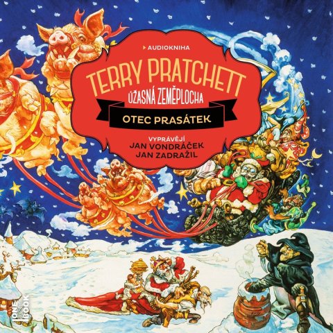 Pratchett Terry: Otec prasátek - 2 CDmp3 (Čte Jan Vondráček, Jan Zadražil)