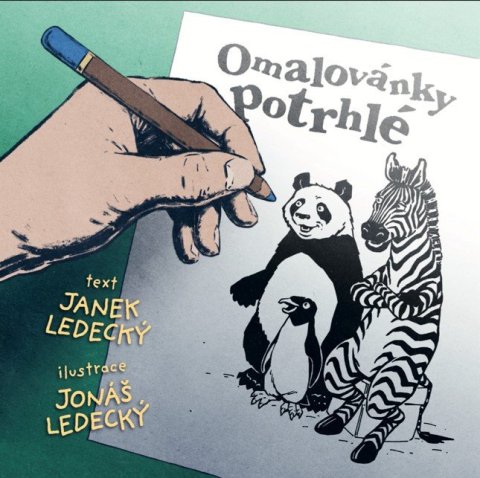 Ledecký Janek: Verše potrhlé - omalovánky Ledecký Janek: Verše potrhlé - omalovánky