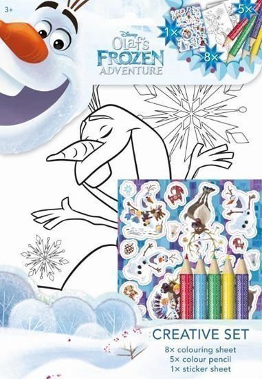 neuveden: Ledové království - Olaf - Omalovánkový set