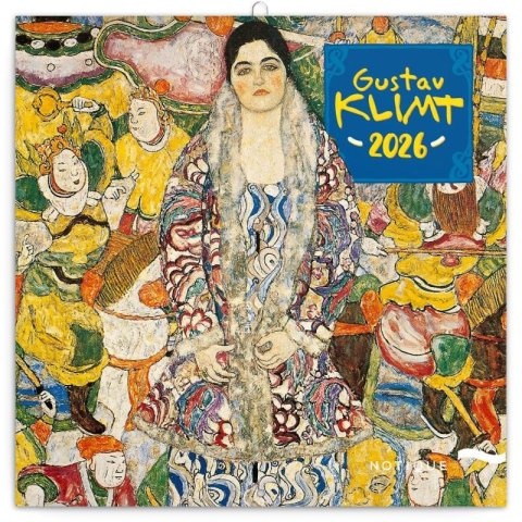 neuveden: Kalendář 2026 poznámkový: Gustav Klimt, 30 x 30 cm neuveden: Kalendář 2026 poznámkový: Gustav Klimt, 30 x 30 cm
