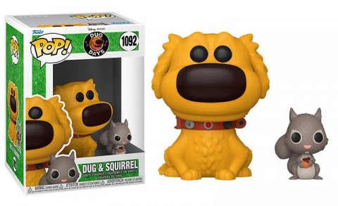 neuveden: Funko POP Disney: Dug Days - Dug w/Squirrel