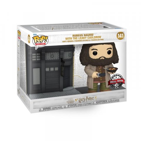 neuveden: Funko POP Deluxe: Harry Potter Diagon Alley - The Leaky Cauldron w/Hagrid (