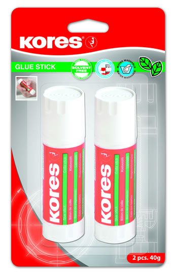 neuveden: Kores Lepicí tyčinka 40 g, Blistr 2x40 g neuveden: Kores Lepicí tyčinka 40 g, Blistr 2x40 g