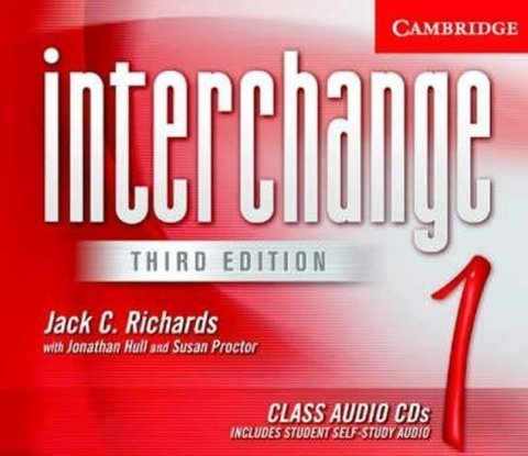 Richards Jack C.: Interchange 1 CDs (4), 3rd edition