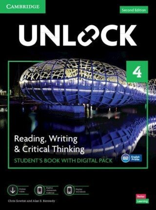 neuveden: Unlock Level 4A Reading, Writing and Critical Thinking Student´s Book with 